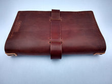 Load image into Gallery viewer, Full Grain Leather Journal Cover - Medium - Havana Brown